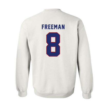 American - NCAA Women's Field Hockey : Alyssa Freeman - Crewneck Sweatshirt-1