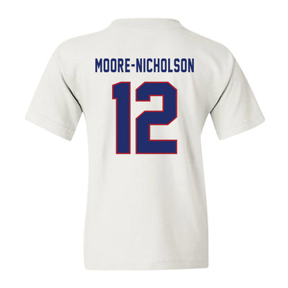 American - NCAA Women's Basketball : Madisyn Moore-Nicholson - Youth T-Shirt-1