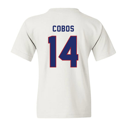 American - NCAA Women's Soccer : Isabella Cobos - Youth T-Shirt-1