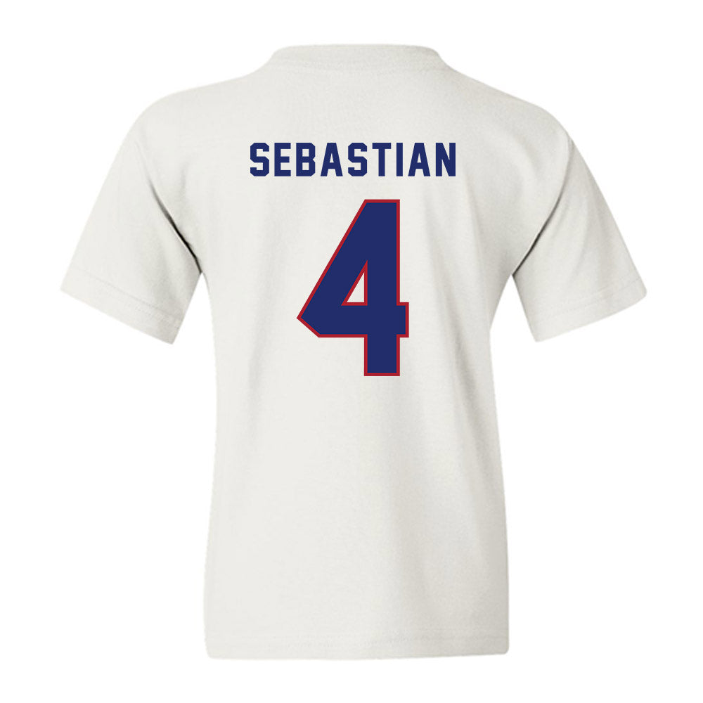 American - NCAA Men's Basketball : Kade Sebastian - Youth T-Shirt-1