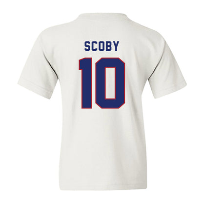 American - NCAA Women's Soccer : Lili Scoby - Youth T-Shirt-1