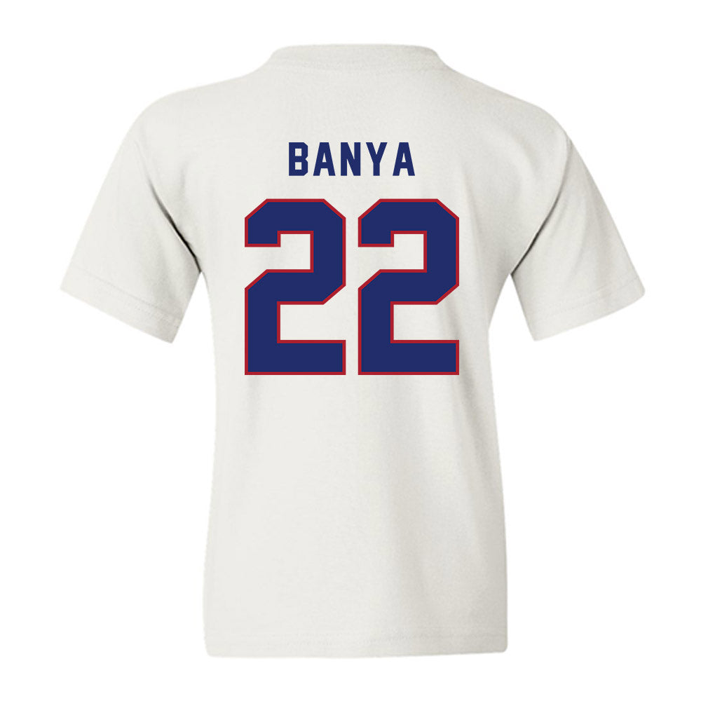 American - NCAA Women's Soccer : Sanai Banya - Youth T-Shirt-1