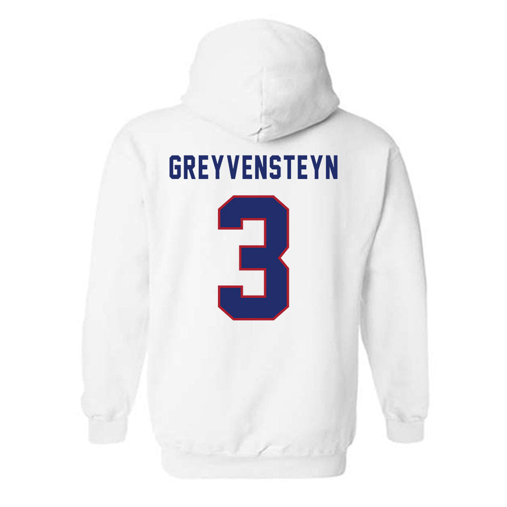 American - NCAA Women's Basketball : Kayla Greyvensteyn - Hooded Sweatshirt-1