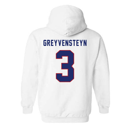 American - NCAA Women's Basketball : Kayla Greyvensteyn - Hooded Sweatshirt-1