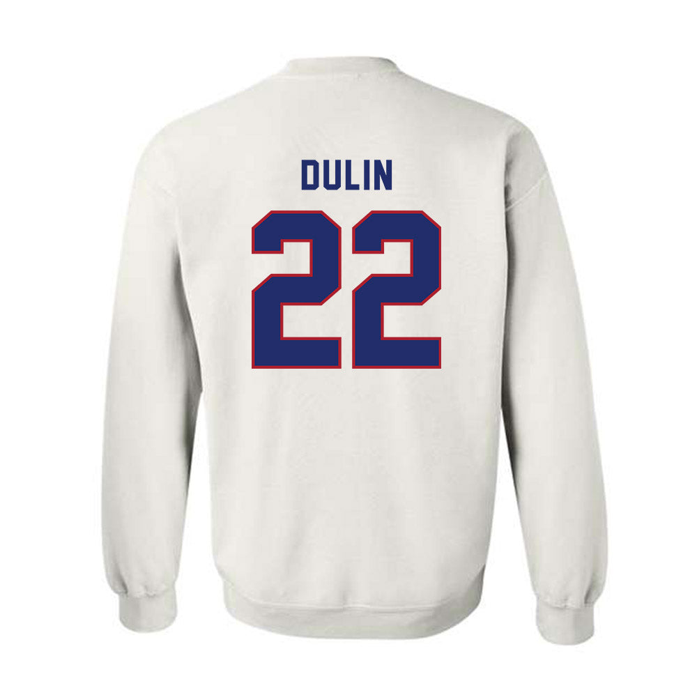 American - NCAA Women's Field Hockey : Katelyn Dulin - Crewneck Sweatshirt-1