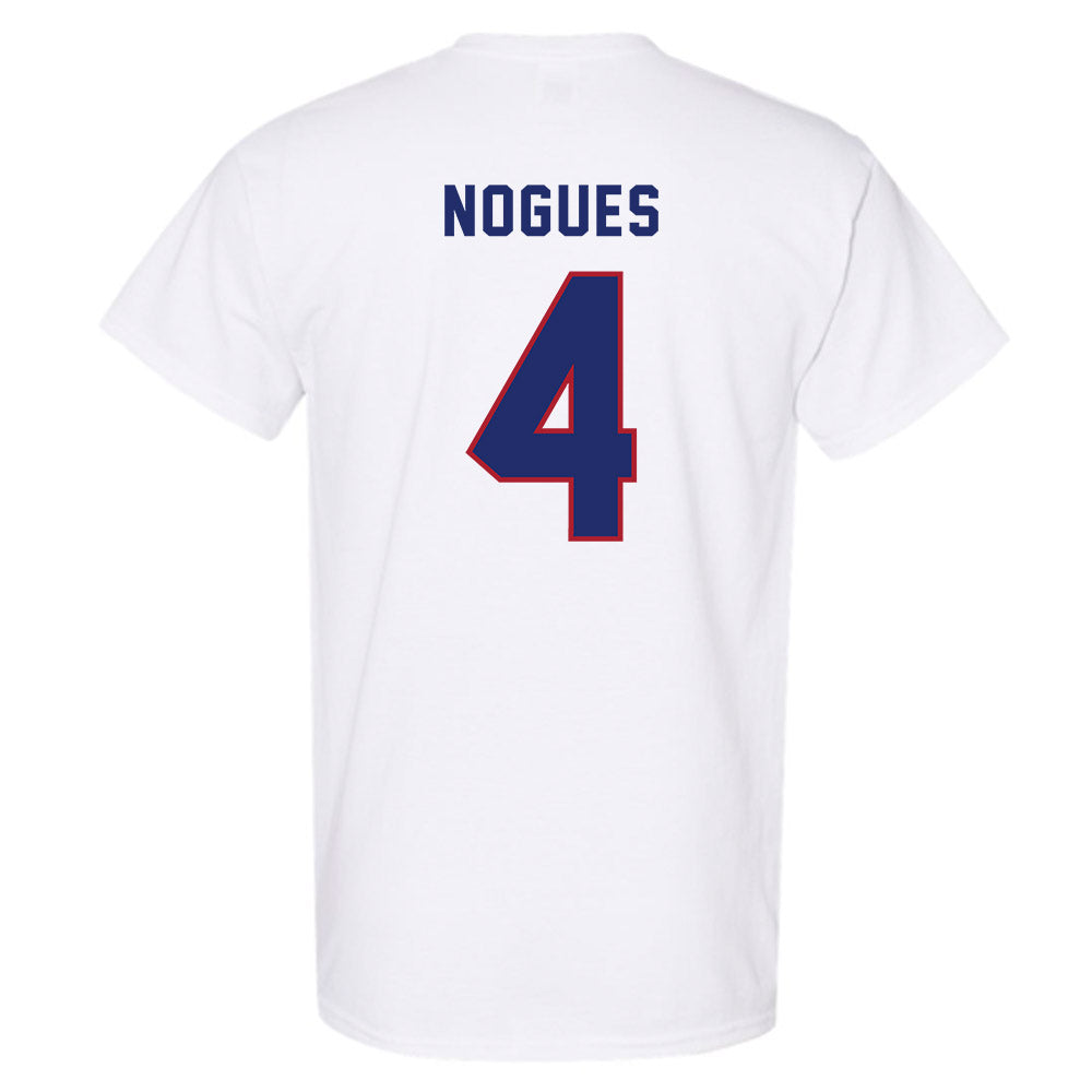 American - NCAA Women's Basketball : Laura Nogues - T-Shirt-1