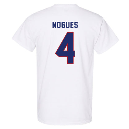 American - NCAA Women's Basketball : Laura Nogues - T-Shirt-1