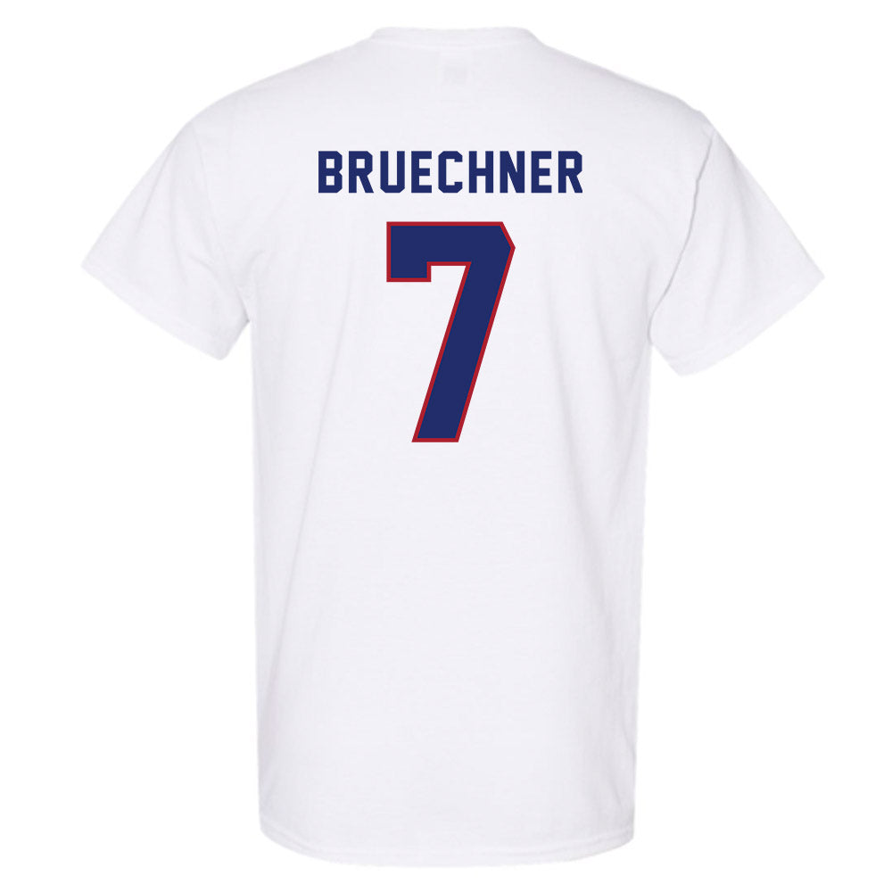 American - NCAA Women's Lacrosse : Kate Bruechner - T-Shirt-1