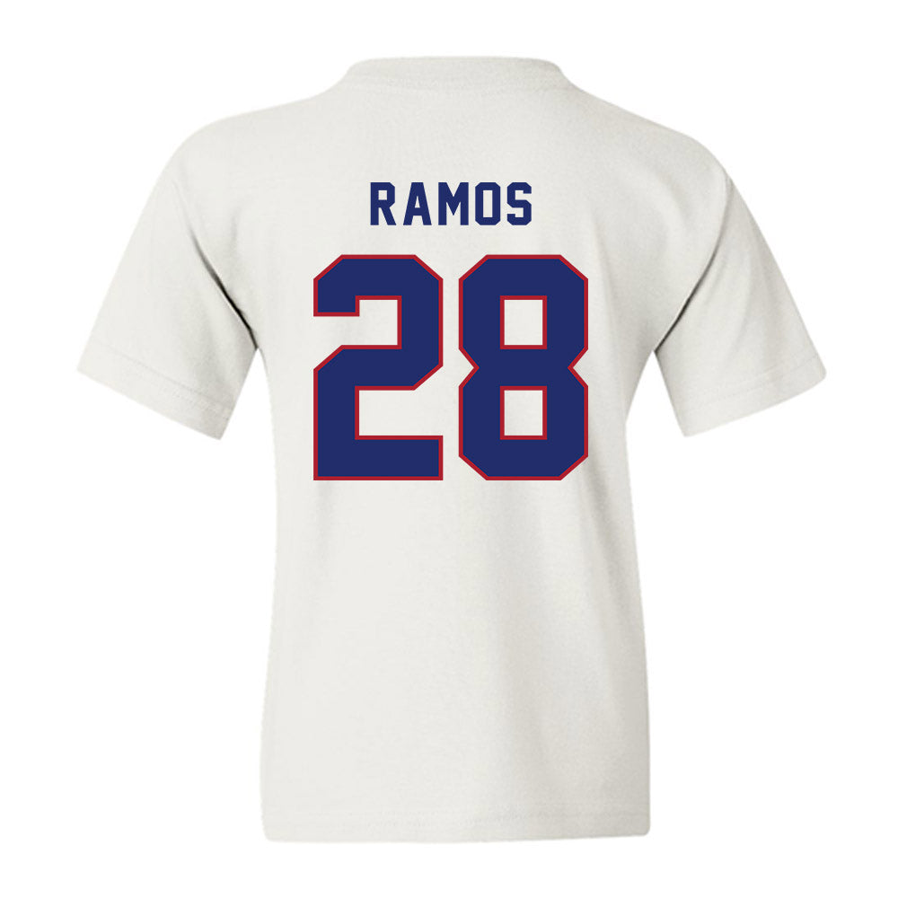 American - NCAA Men's Soccer : Brian Ramos - Youth T-Shirt-1
