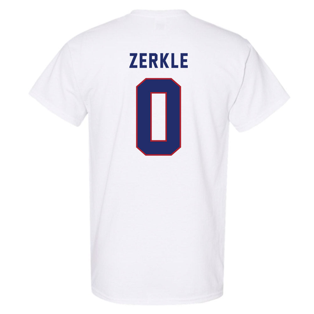 American - NCAA Women's Soccer : Addison Zerkle - T-Shirt-1