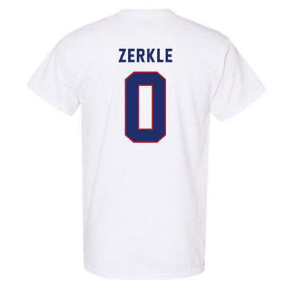 American - NCAA Women's Soccer : Addison Zerkle - T-Shirt-1