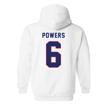 American - NCAA Women's Lacrosse : Aine Powers - Hooded Sweatshirt-1