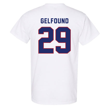American - NCAA Women's Lacrosse : Amanda Gelfound - T-Shirt-1