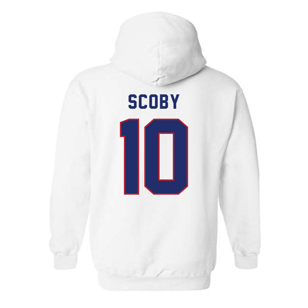 American - NCAA Women's Soccer : Lili Scoby - Hooded Sweatshirt-1