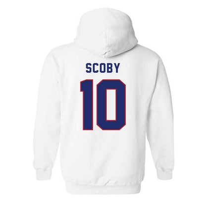 American - NCAA Women's Soccer : Lili Scoby - Hooded Sweatshirt-1