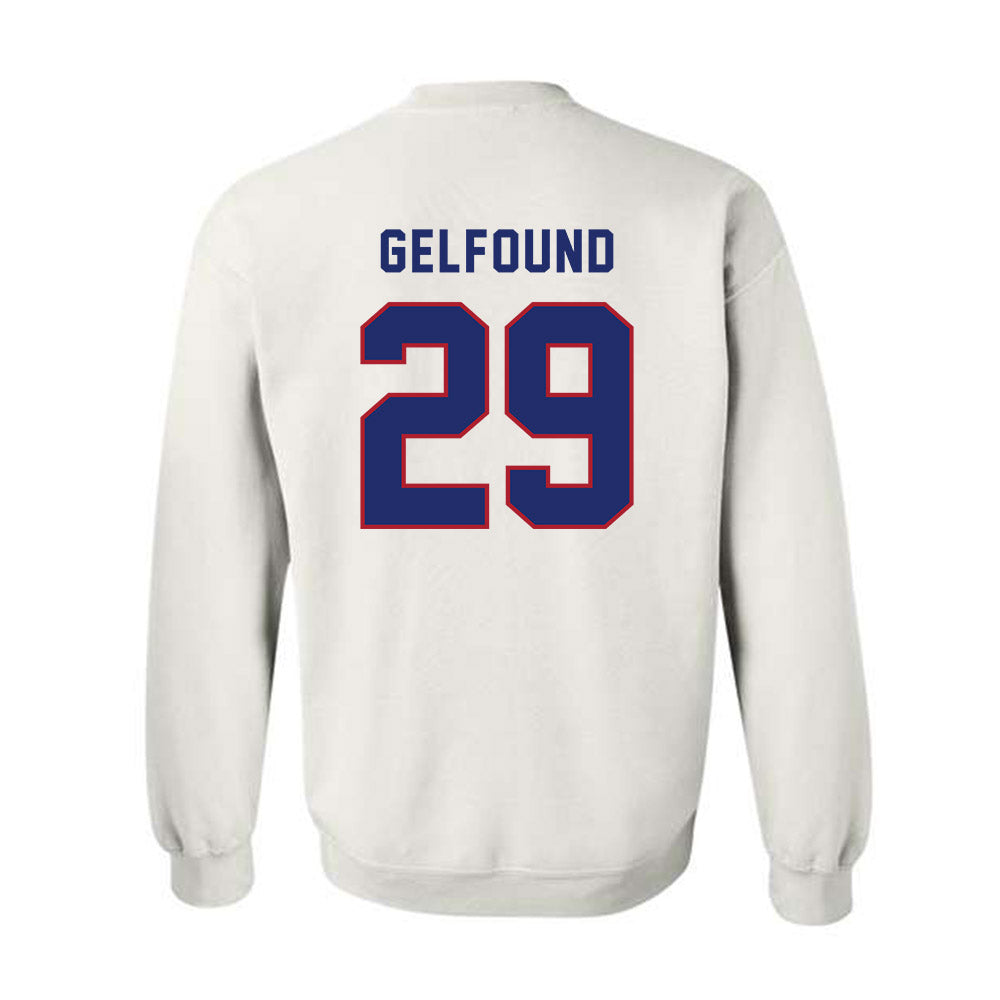 American - NCAA Women's Lacrosse : Amanda Gelfound - Crewneck Sweatshirt-1