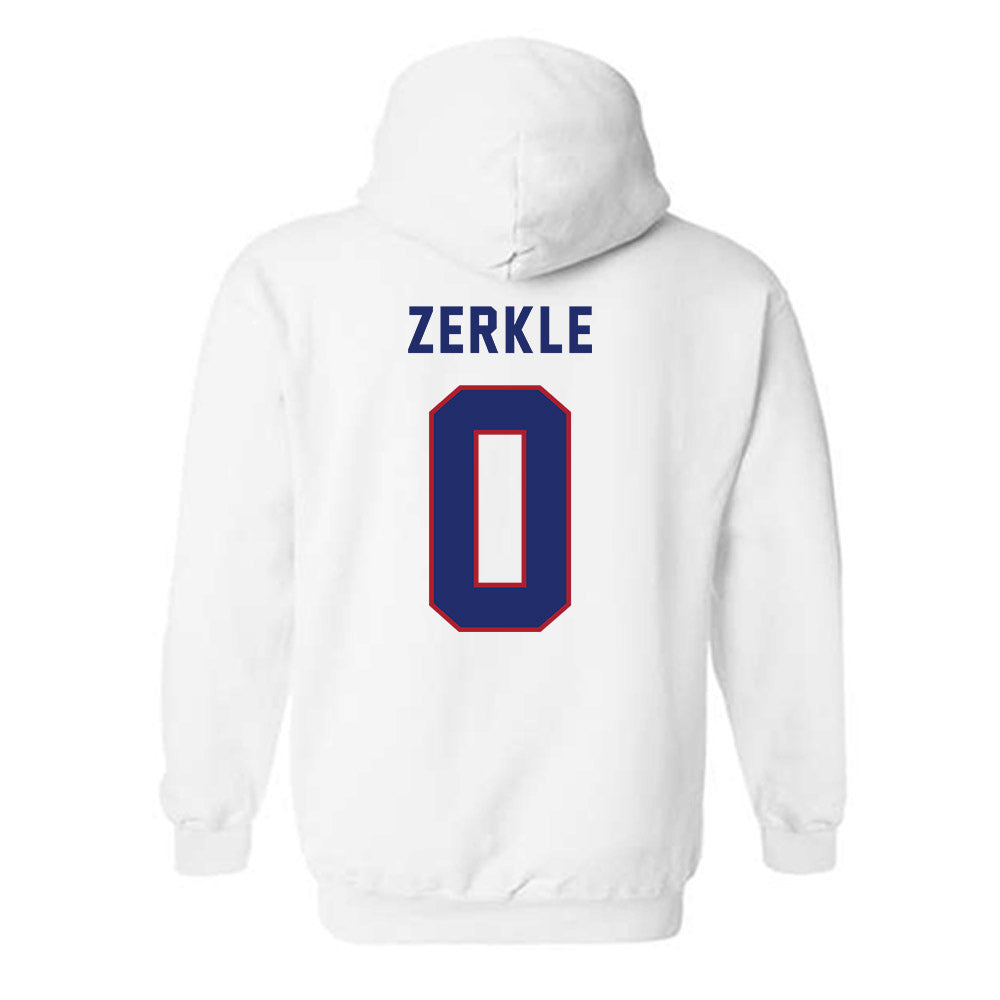 American - NCAA Women's Soccer : Addison Zerkle - Hooded Sweatshirt-1