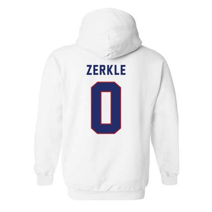 American - NCAA Women's Soccer : Addison Zerkle - Hooded Sweatshirt-1