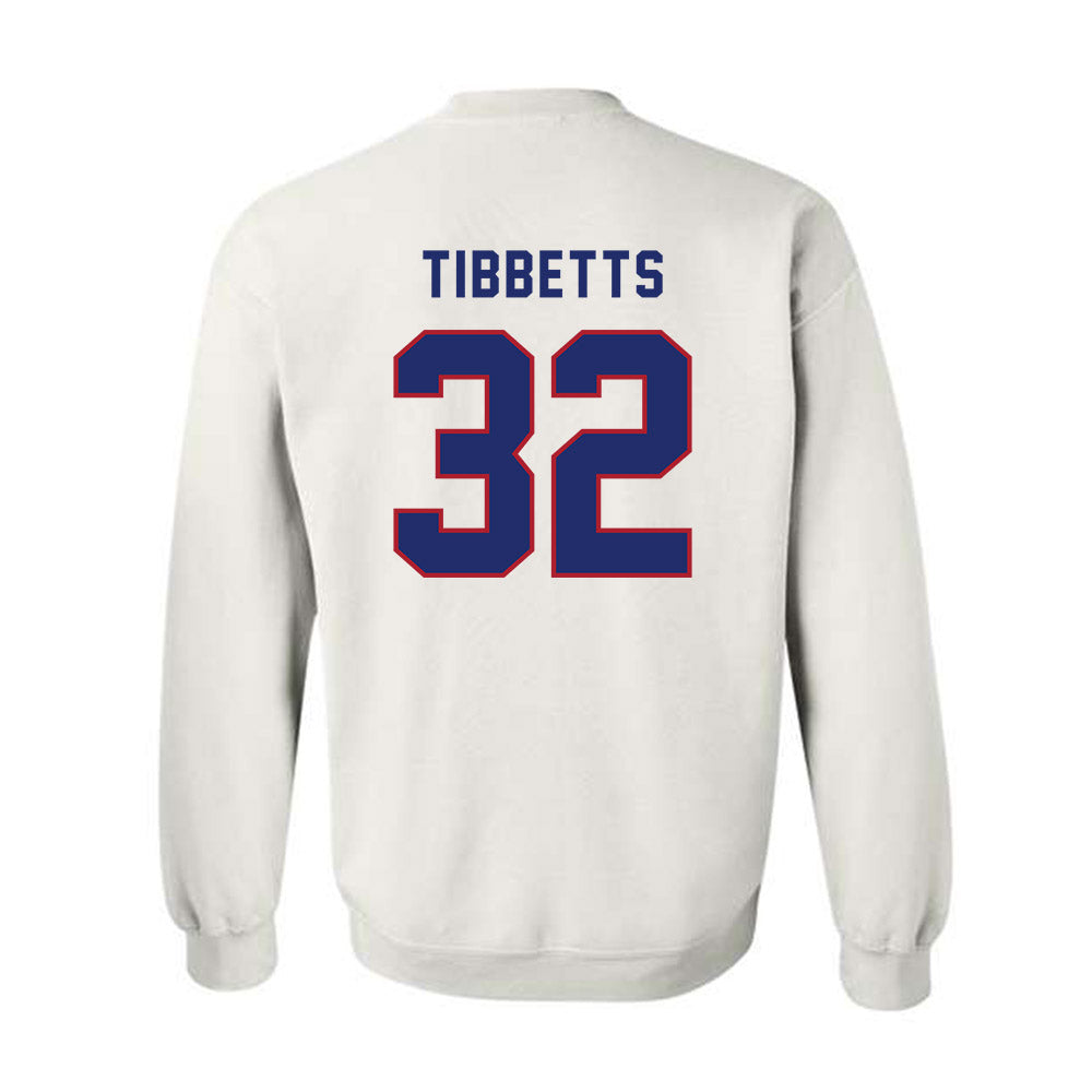 American - NCAA Men's Soccer : Matthew Tibbetts - Crewneck Sweatshirt-1