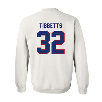 American - NCAA Men's Soccer : Matthew Tibbetts - Crewneck Sweatshirt-1