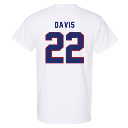 American - NCAA Men's Soccer : Toshi Davis - T-Shirt-1