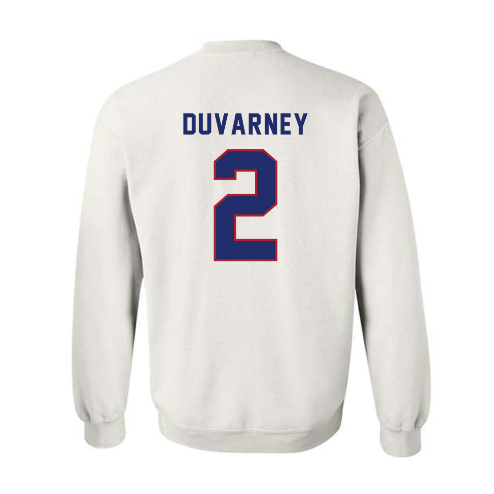 American - NCAA Women's Field Hockey : Jill DuVarney - Crewneck Sweatshirt-1