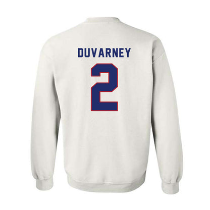 American - NCAA Women's Field Hockey : Jill DuVarney - Crewneck Sweatshirt-1