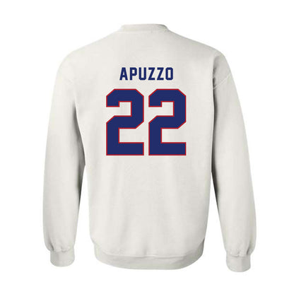 American - NCAA Women's Lacrosse : Alyssa Apuzzo - Crewneck Sweatshirt-1