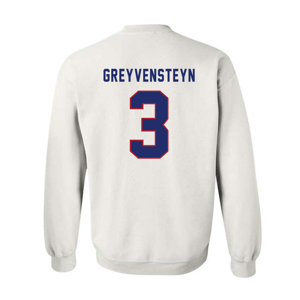 American - NCAA Women's Basketball : Kayla Greyvensteyn - Crewneck Sweatshirt-1
