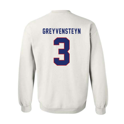 American - NCAA Women's Basketball : Kayla Greyvensteyn - Crewneck Sweatshirt-1