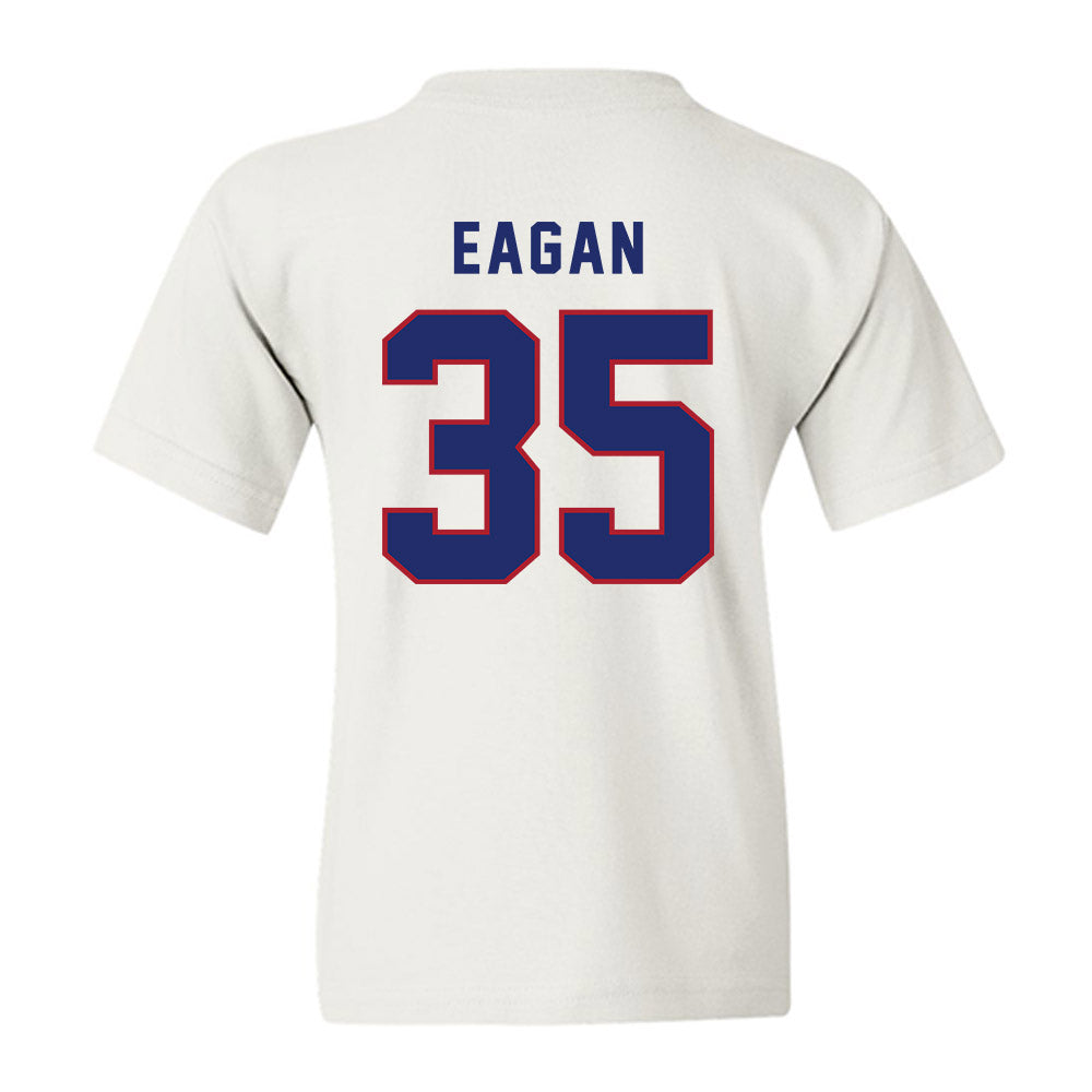 American - NCAA Men's Basketball : Chris Eagan - Youth T-Shirt-1