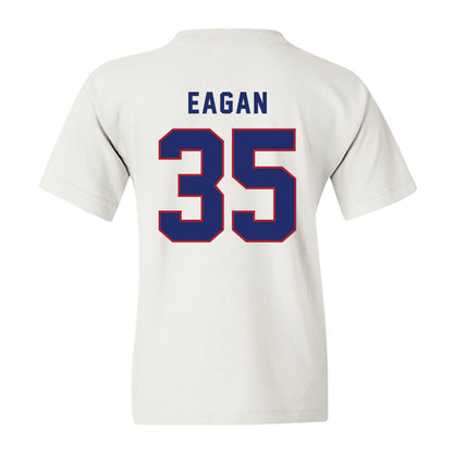 American - NCAA Men's Basketball : Chris Eagan - Youth T-Shirt-1