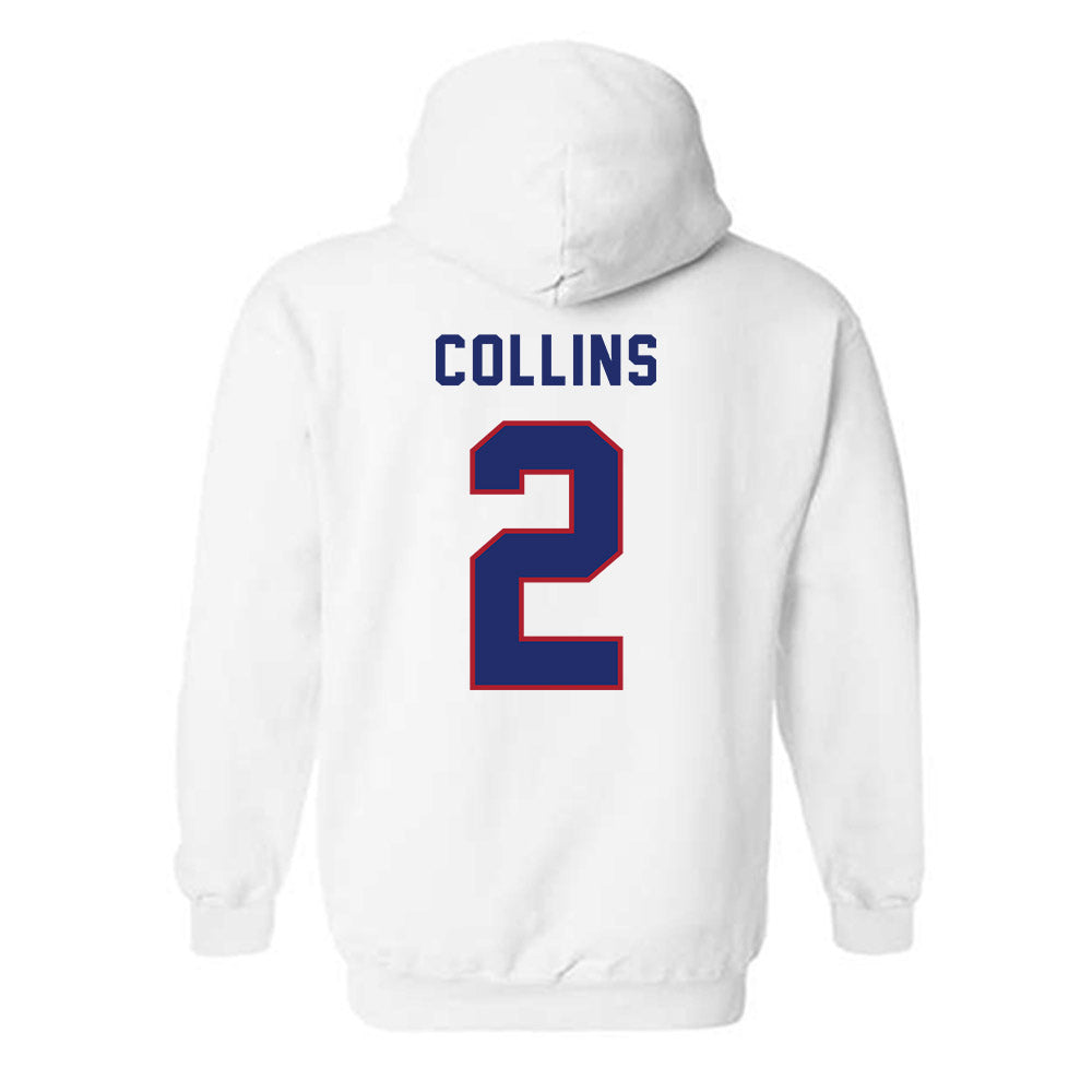 American - NCAA Men's Basketball : Madden Collins - Hooded Sweatshirt-1