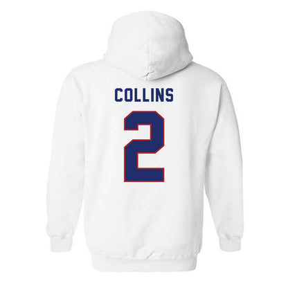 American - NCAA Men's Basketball : Madden Collins - Hooded Sweatshirt-1