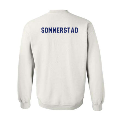 American - NCAA Men's Swimming & Diving : Ryan Sommerstad - Crewneck Sweatshirt-1