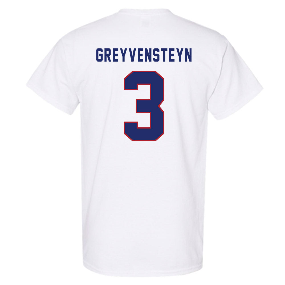 American - NCAA Women's Basketball : Kayla Greyvensteyn - T-Shirt-1