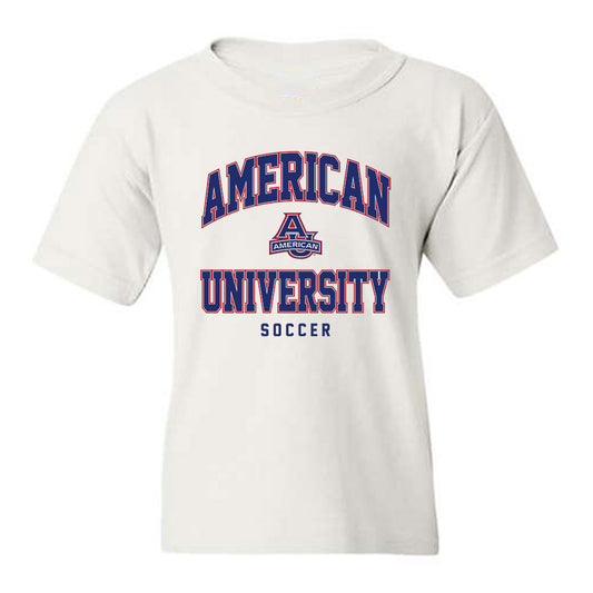 American - NCAA Women's Soccer : Jayden Fisher - Youth T-Shirt-0