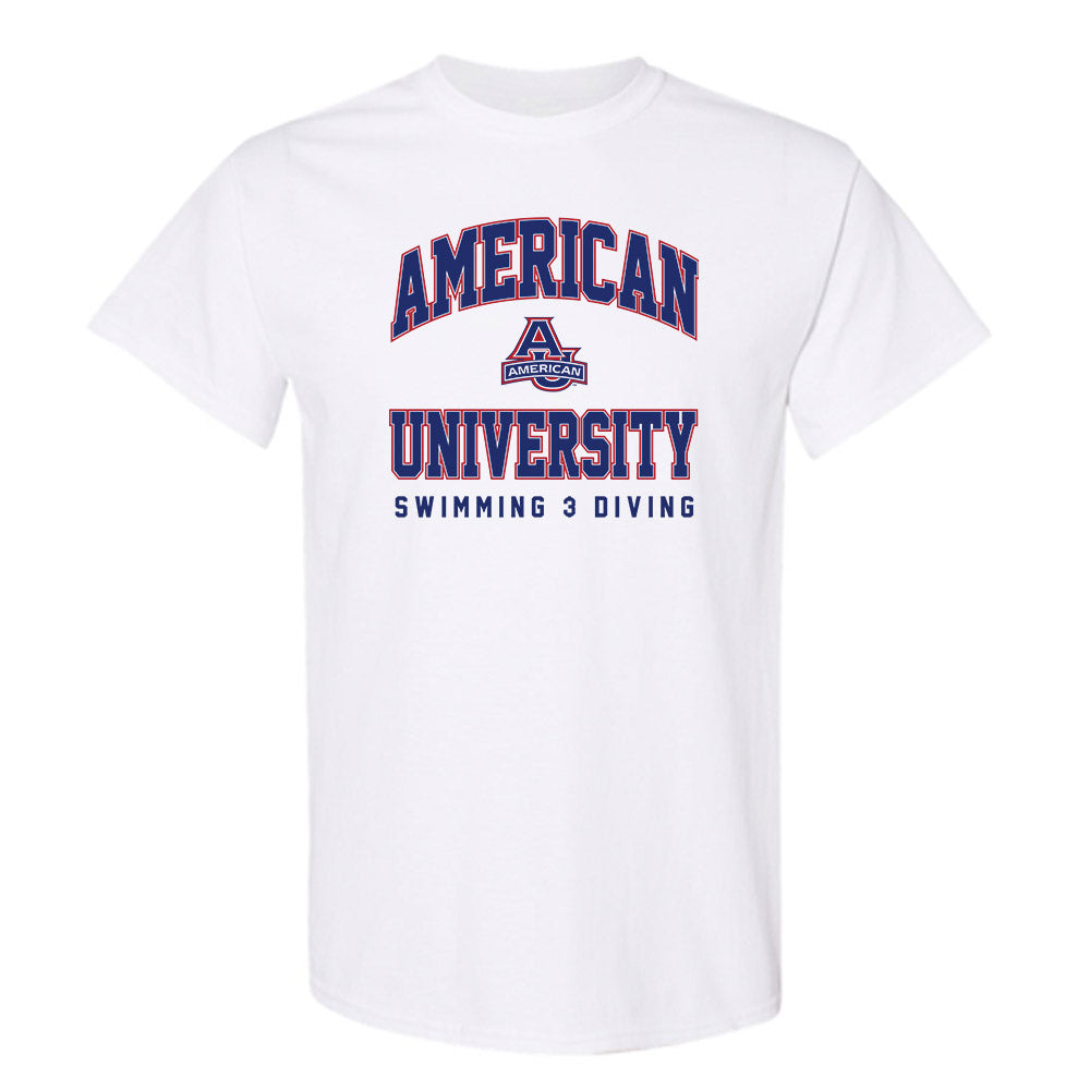 American - NCAA Women's Swimming & Diving : Maia Alston - T-Shirt-0