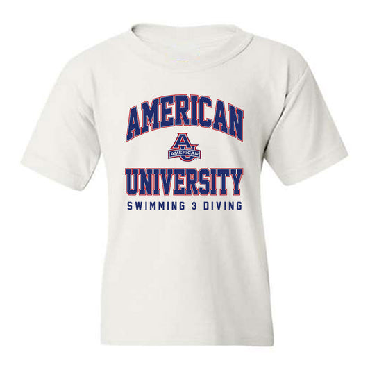 American - NCAA Men's Swimming & Diving : Ryan Sommerstad - Youth T-Shirt-0