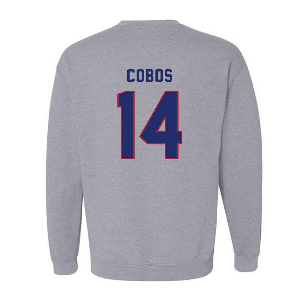 American - NCAA Women's Soccer : Isabella Cobos - Classic Shersey Crewneck Sweatshirt-1