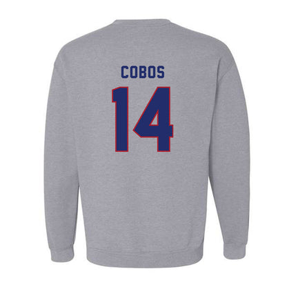 American - NCAA Women's Soccer : Isabella Cobos - Classic Shersey Crewneck Sweatshirt-1