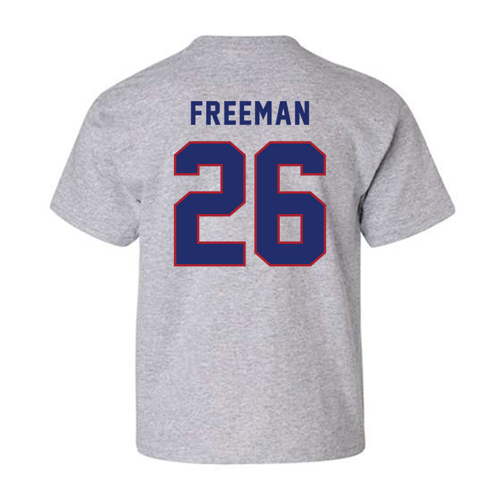 American - NCAA Women's Soccer : Autumn Freeman - Classic Shersey Youth T-Shirt-1