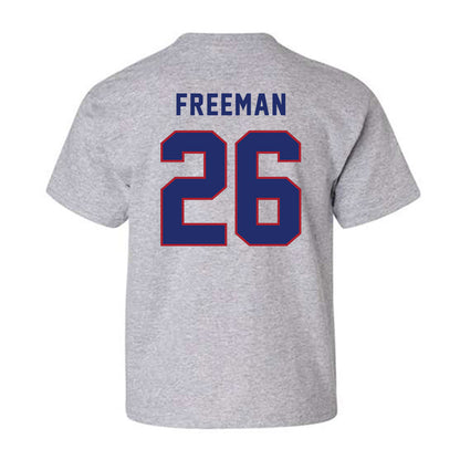 American - NCAA Women's Soccer : Autumn Freeman - Classic Shersey Youth T-Shirt-1