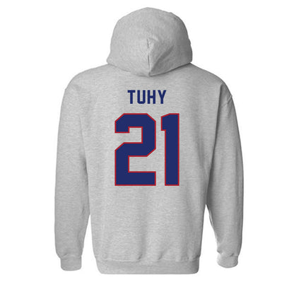 American - NCAA Women's Basketball : Charlotte Tuhy - Classic Shersey Hooded Sweatshirt-1