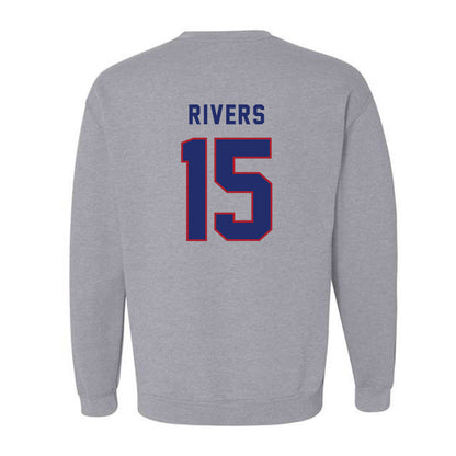 American - NCAA Women's Soccer : Logan Rivers - Classic Shersey Crewneck Sweatshirt-1