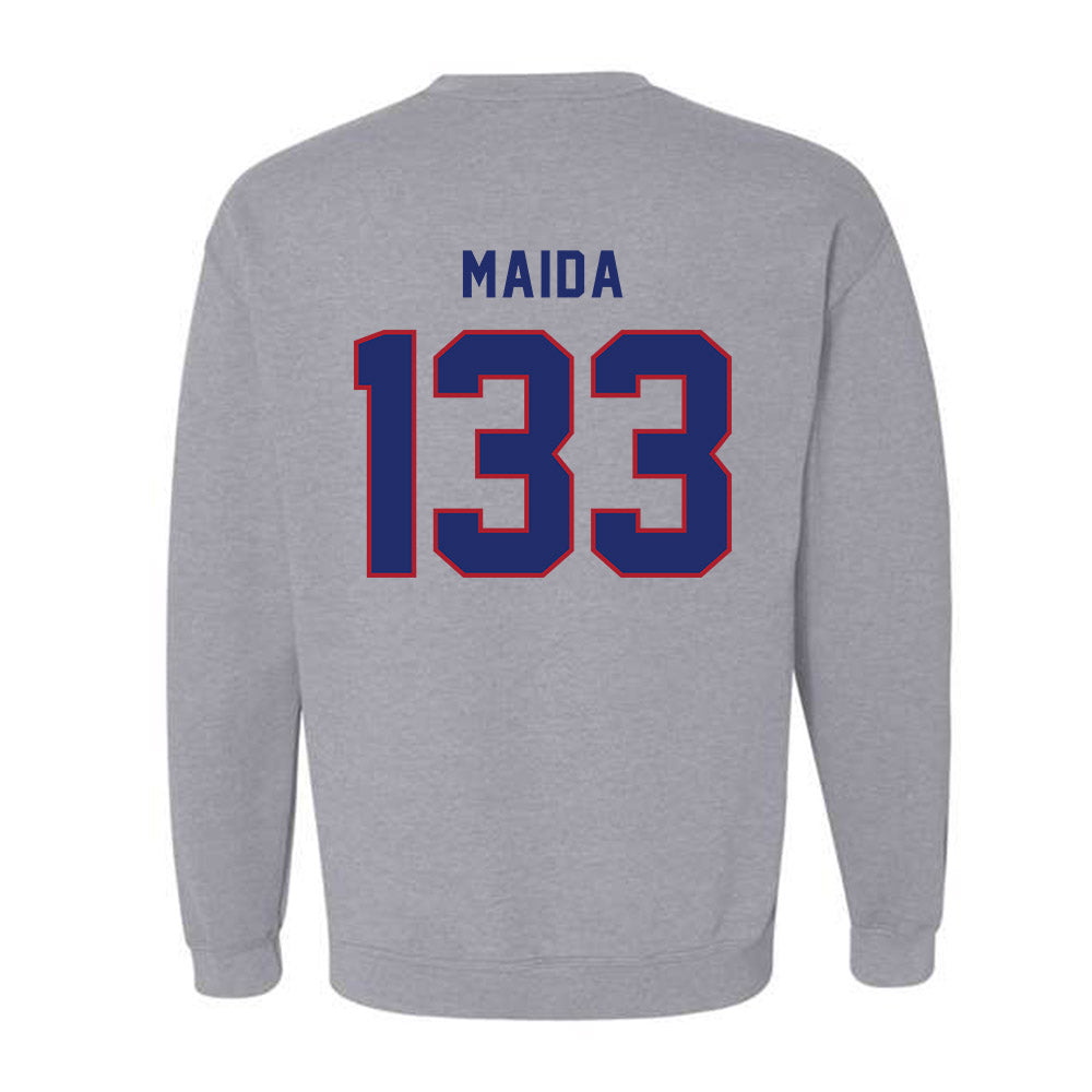 American - NCAA Wrestling : Jack Maida - Classic Shersey Crewneck Sweatshirt-1
