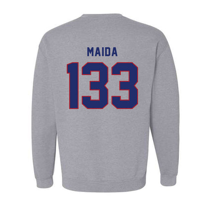 American - NCAA Wrestling : Jack Maida - Classic Shersey Crewneck Sweatshirt-1