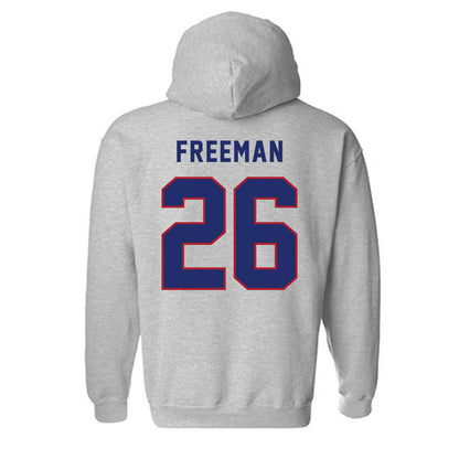 American - NCAA Women's Soccer : Autumn Freeman - Classic Shersey Hooded Sweatshirt-1