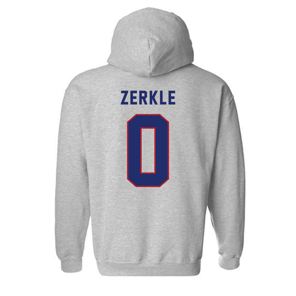American - NCAA Women's Soccer : Addison Zerkle - Classic Shersey Hooded Sweatshirt-1