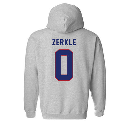 American - NCAA Women's Soccer : Addison Zerkle - Classic Shersey Hooded Sweatshirt-1